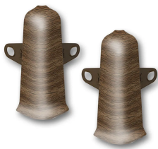 Угол наружный Идеал Деконика орех 70 мм