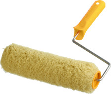 Валик СИНТЕКС 240х44мм с ручкой 6мм 0319-24