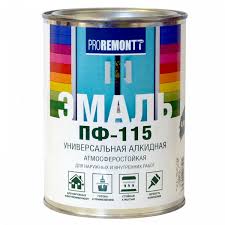 Эмаль ПФ-115 зеленый (2,7кг) Proremontt