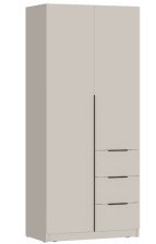 Шкаф 2-створчатый с ящиками Вентуро ШК-001