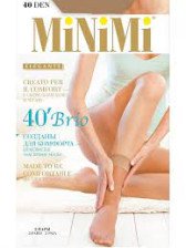 Носки Minimi Brio Lycra 40 den 2 пары Nero