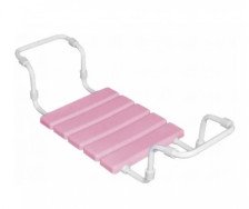 Сиденье для ванны ХПП розовое 109