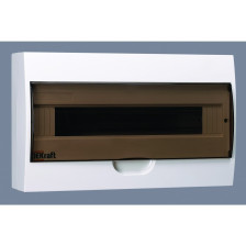 Бокс открытой установки ЩРН-П-18 18 модулей IP41 DEKraft 31012