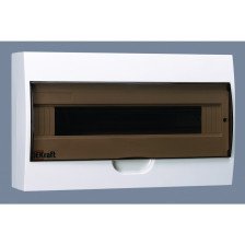 Бокс открытой установки ЩРН-П-18 18 модулей IP41 DEKraft 31012