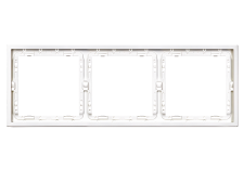 Рамка с/у 3-м SBE-09w-00-FR-3 белый