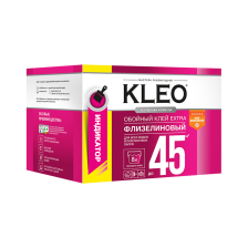 Клей для обоев КЛЕО 45 флизелиновый Индикатор 320гр  