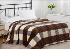 Плед велсофт в чемодане Orrizonte Print 005-OTP 180х200 Cleo