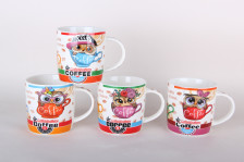 Кружка 330 мл Owl coffee микс 5708