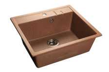 Мойка 565х510 искусственный камень (307) терракот GF-Q560 (F-06)