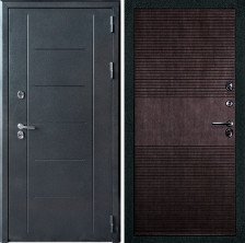 Дверь Форпост Термаль Антик серебро/Венге 960х2050 Правая (11см)