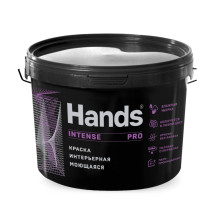 Краска интерьерная моющаяся Intense PRO (14кг) Hands