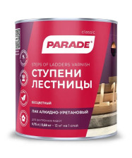 Лак для ступеней и лестниц матовый L15 (0,75) Parade