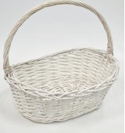 Корзина плетеная из ивовой лозы №6 30х20х12/9/25см G423W S6