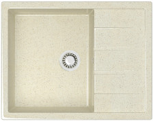 Мойка 645х505 искусственный камень бежевый 151/Q2