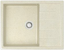 Мойка 645х505 искусственный камень бежевый 151/Q2