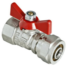 Кран для м/п труб 1/2"х16 г/ц бабочка VT.342.N.1604