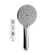 Лейка душевая GFmark 4 режима хром/серая 6081