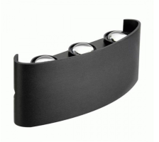 Светильник садово-парковый 6W 540lm 4200K черный 076-039-0006