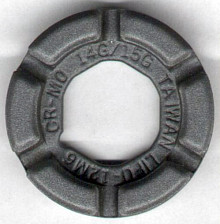 Захват для спиц  6-648440 Cr-Mo 14/15G "круглый" (300) серебро AR