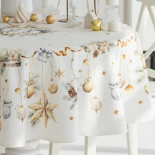 Скатерть хлопок d=150 Полонез Listelle