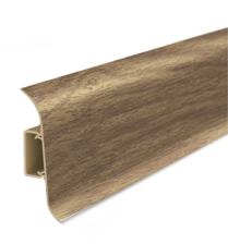 Плинтус Классик Идеал с кабель-каналом палисандр 2,2 м 55 мм