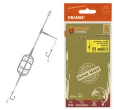 Оснастка карповая Orange №42 Classic Flat Method Leadcore, для бойла 40гр