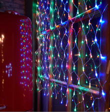 Гирлянда 230V 240 LED 2х2м 5000К 10W 20mA IP 20 сетевой шнур 3м в комплекте 0.75мм CL30