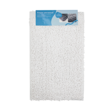 Коврик для ванной комнаты CАНАКС Moss 50х80см белый, хлопок 00409