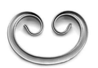 Вензель кованый C SK43.08 160х108мм 