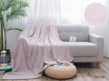 Плед велсофт в чемодане Royal plush 200х220 Cleo 020-RP