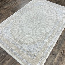 Ковер VEGAS T1325RF CREAM-L.GREY 2,0х4,0м овал