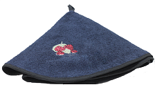 Полотенце кухонное круглое махровое VAROL Размер: 45 см диаметр, Цвет: Синий