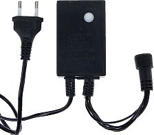 Контроллер уличный для гирлянд УМС до 1000 LED Нить Темная 3W  8 режимов 187233