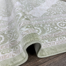 Ковер FLORIDA 6185A L.GREEN-S.WHITE 2,0х3,0м овал