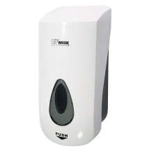 Дозатор для жидкого мыла GFmark 1000мл пластик белый 626