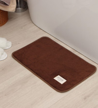 Коврик для ванной 40х60 см Этель Стиль коричневый