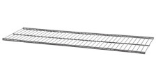 Сеточная полка 903х306 мм серая