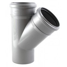 Тройник полипропиленовый 110х50х45 Стандарт Контур