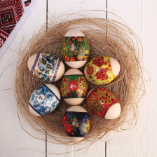 Термопленка пасхальная Русские узоры 3335550