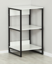 Стеллаж металлический №1 Белый жемчуг 450х440х826