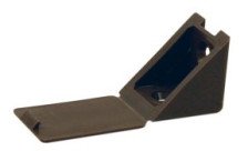 Уголок мебельный пластиковый темно коричневый