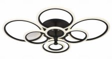 Люстра SR 3009/8 BK L980 x W800 x H200 208W 3000K-6500K 3.9кг