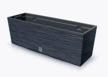 Горшок Цветник Furu Case 58х18х19,5см антрацит