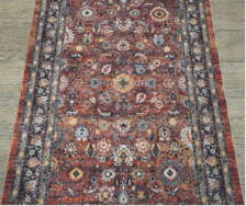 Ковровое покрытие GARDEN SILVER (PRINT) 239_5700 (с бордюром) 1,0м