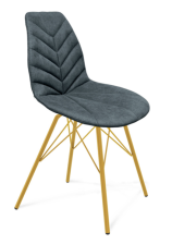 Стул SHT-ST29-C4/S37 графит/золото