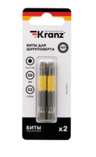 Бита Torx T30х50мм 2шт Kranz KR-92-0430-1