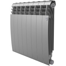 Радиатор Royal Thermo BiLiner NEW 500 8секций Silver Satin биметалл