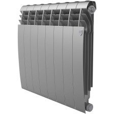 Радиатор Royal Thermo BiLiner NEW 500 8секций Silver Satin биметалл