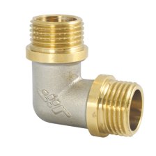 Уголок с ограничителем 3/4"х1" ш/ш JIF (233)