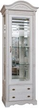 Шкаф-витрина Паола БМ2.671.0.05 Розовый пепел